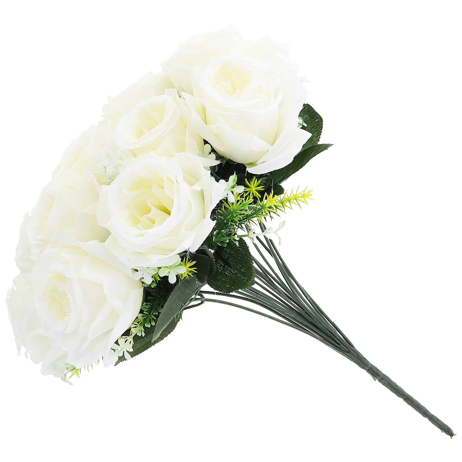 Decorations Fake Roses Flowers Arrangement Artificial Bridesmaid White Tall for Grave
Decorations Fake Roses Flowers Arrangement Artificial Bridesmaid White Tall for Grave