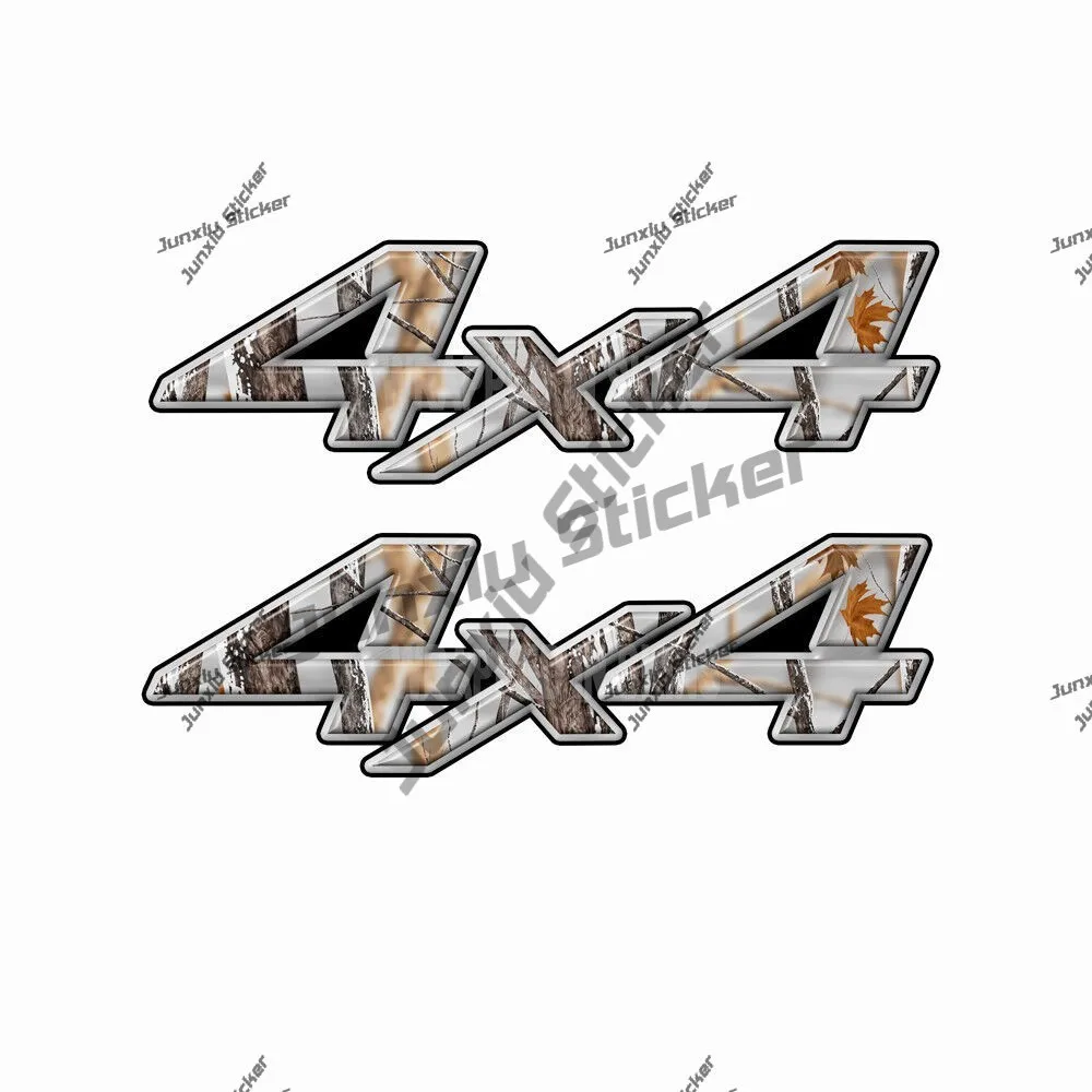 A Pair 4x4 Stickers 4x4 Real Snowstorm Camo Outdoor Sticker Personality Cover Decorative PVC Accessories 4WD Pickup Camper SUV
A Pair 4x4 Stickers 4x4 Real Snowstorm Camo Outdoor Sticker Personality Cover Decorative PVC Accessories 4WD Pickup Camper SUV