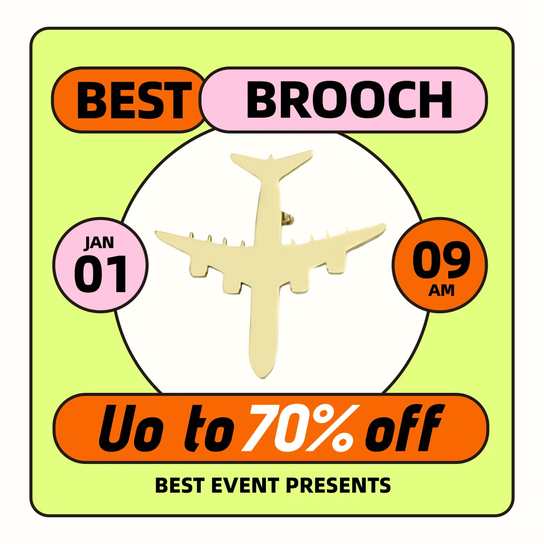 Punk airplane brooch, made of stainless steel, high-quality waterproof party pin badge, shoulder bag and backpack decoration
Punk airplane brooch, made of stainless steel, high-quality waterproof party pin badge, shoulder bag and backpack decoration