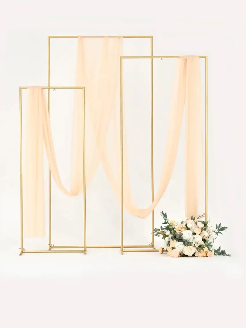 3pcs Crown Metal Arch Set Wedding Background Decorative Flower Stand Birthday Party with Cover Balloon Ornament Rectangle
3pcs Crown Metal Arch Set Wedding Background Decorative Flower Stand Birthday Party with Cover Balloon Ornament Rectangle