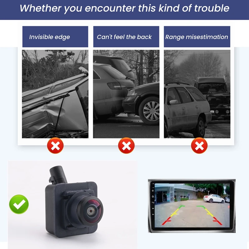 Rear View Camera Parking Assist Camera For Ford KK1T-19J220-AA-ABNE
Rear View Camera Parking Assist Camera For Ford KK1T-19J220-AA-ABNE