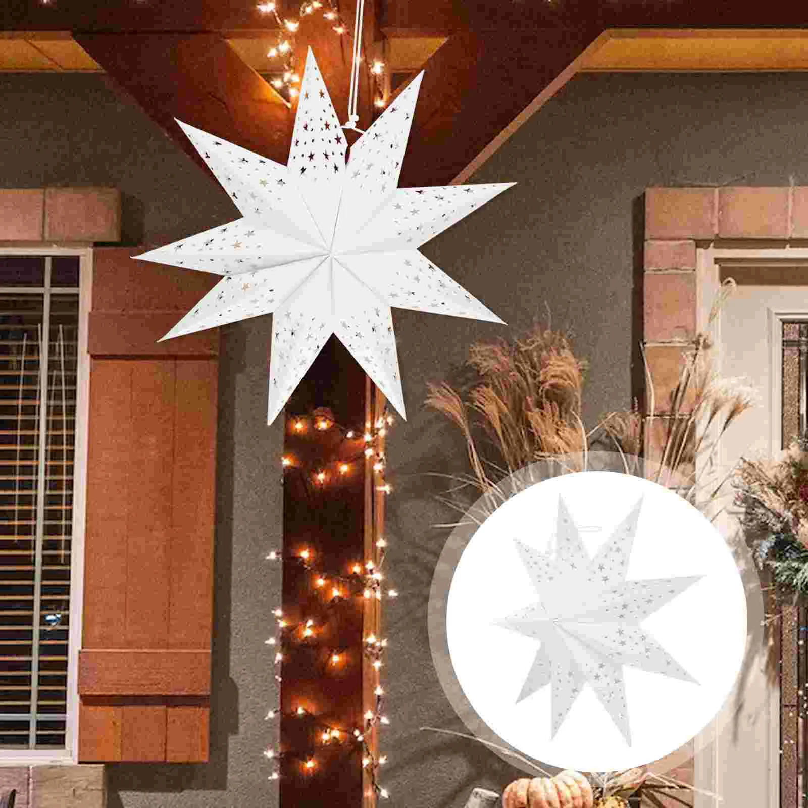 45CM Hollow Out Stars Shaped Illuminated Paper Folding Style Festival Lantern Party Lantern (Whi
45CM Hollow Out Stars Shaped Illuminated Paper Folding Style Festival Lantern Party Lantern (Whi