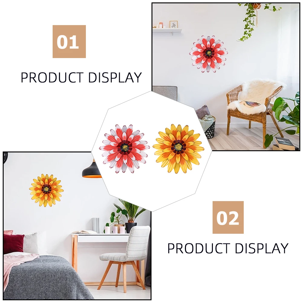 2Pcs Iron Wall Hanging Home Decoration Wrought Sculpture Flower Pendent Ornaments Creative Crafts Home Decor Gifts
2Pcs Iron Wall Hanging Home Decoration Wrought Sculpture Flower Pendent Ornaments Creative Crafts Home Decor Gifts