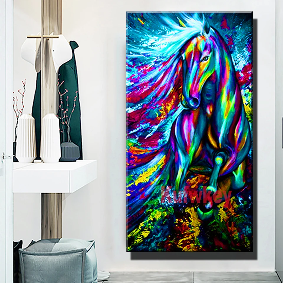 Colorful Horse Diamond Painting Picture of Rhinestones 5d diy full Square Round drill diamond embroidery Animal Crystal Puzze
Colorful Horse Diamond Painting Picture of Rhinestones 5d diy full Square Round drill diamond embroidery Animal Crystal Puzze