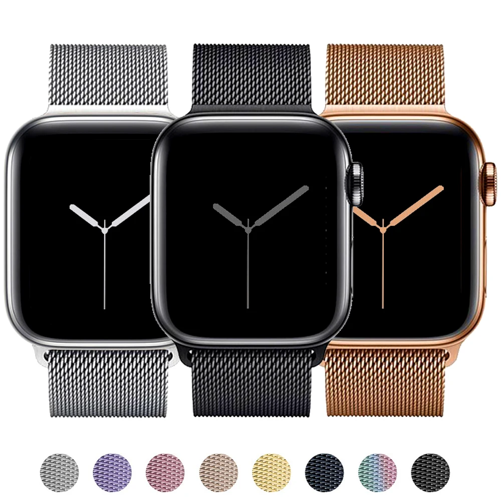 Magnetic Loop Strap For Apple Watch Band 44mm 40mm 38mm 42mm 44 Mm Metal Smartwatch Watchband Bracelet iWatch 7 3 4 5 6 Se Band
Magnetic Loop Strap For Apple Watch Band 44mm 40mm 38mm 42mm 44 Mm Metal Smartwatch Watchband Bracelet iWatch 7 3 4 5 6 Se Band