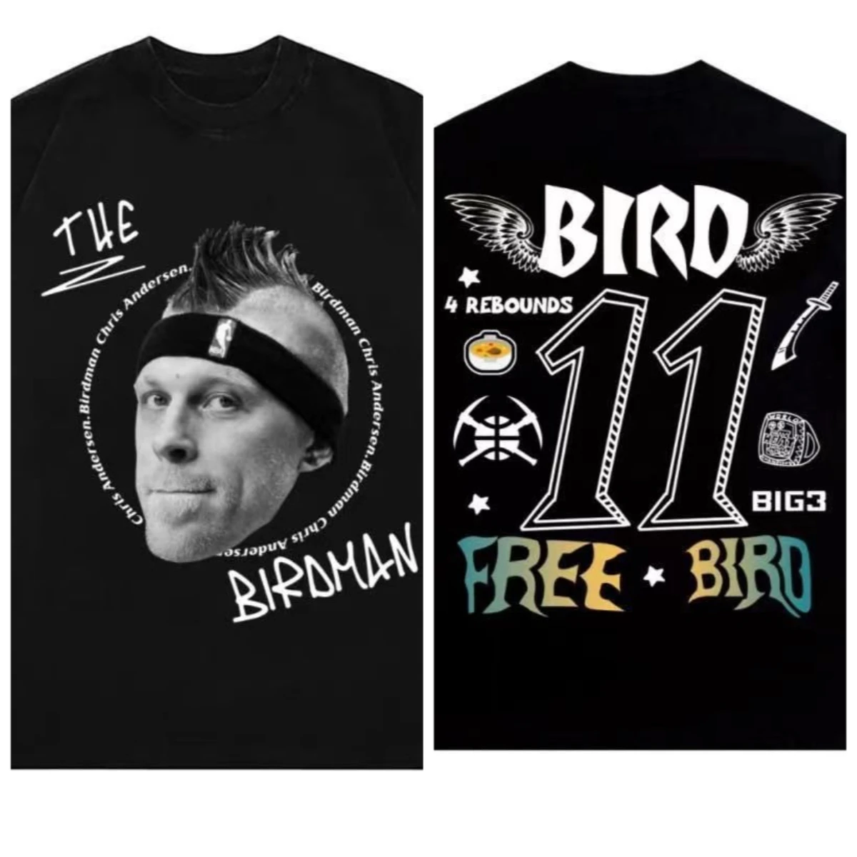 Summer New American Print Original Birdman Anderson Nickname Hand-painted Trend Casual Pure Cotton Round Neck Short-sleeved
Summer New American Print Original Birdman Anderson Nickname Hand-painted Trend Casual Pure Cotton Round Neck Short-sleeved