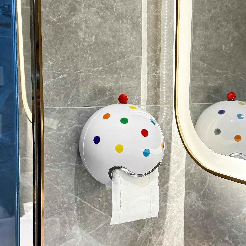 Многоцелевая коробка для туалетной бумаги, настенный круглый диспенсер для бумажных полотенец, изысканный водонепроницаемый держатель для коробок для салфеток, туалет
Многоцелевая коробка для туалетной бумаги, настенный круглый диспенсер для бумажных полотенец, изысканный водонепроницаемый держатель для коробок для салфеток, туалет