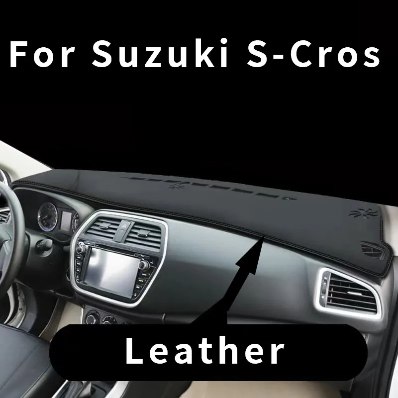 Black Leather Dashboard Cover Mat Dash Pad Interior For Suzuki S-Cros
Black Leather Dashboard Cover Mat Dash Pad Interior For Suzuki S-Cros