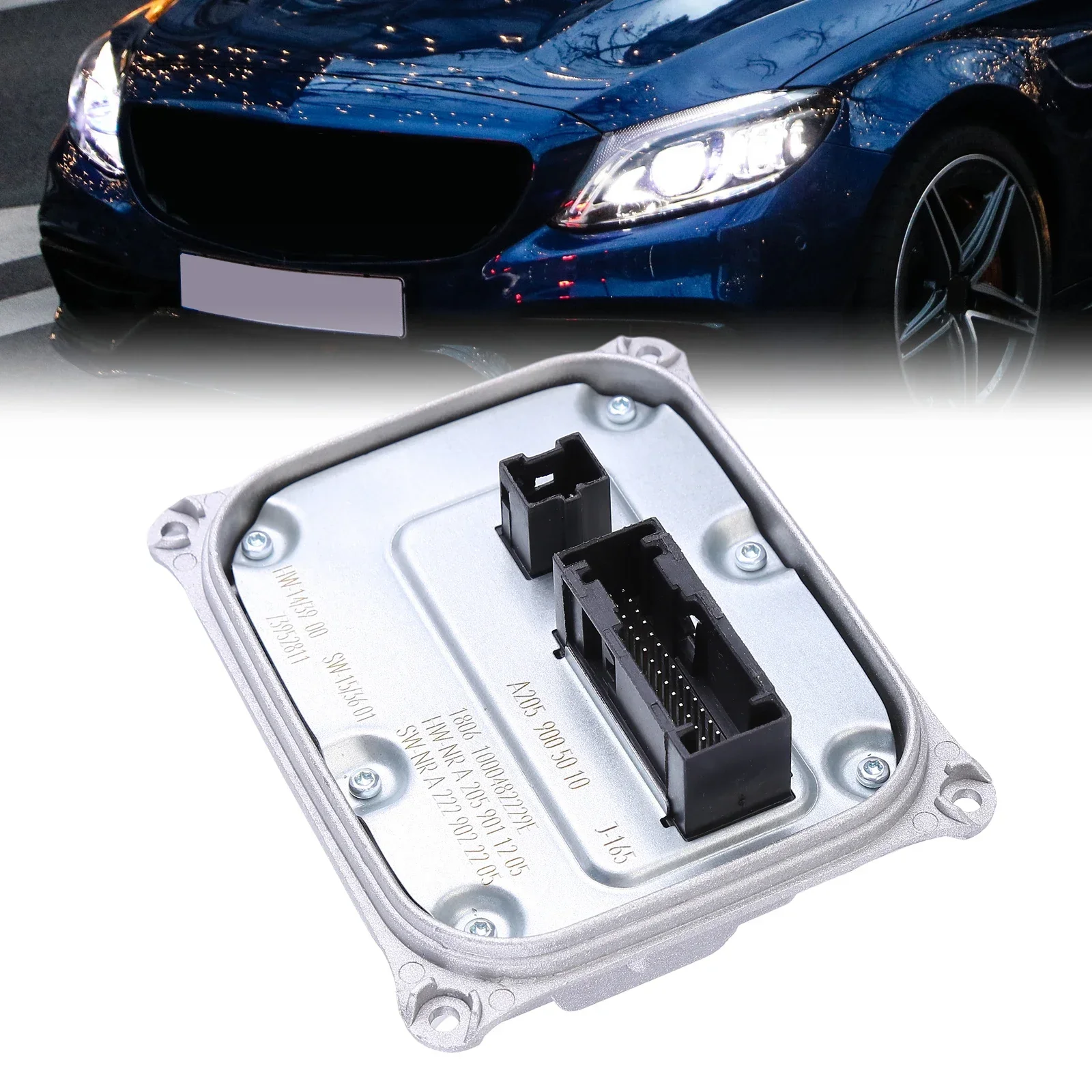 LED Headlight Ballast Control Unit A2059005010 Compatible for Mercedes-Benz W205 C-CLASS 2015-2017 2018
LED Headlight Ballast Control Unit A2059005010 Compatible for Mercedes-Benz W205 C-CLASS 2015-2017 2018