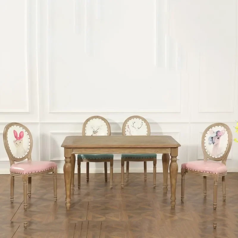 Scandinavian Solid Wood Dining Chair Kids' Dinning Upholstered Rattan Antique Modern Elegant Room Chairs Outdoor Foldable Design
Scandinavian Solid Wood Dining Chair Kids' Dinning Upholstered Rattan Antique Modern Elegant Room Chairs Outdoor Foldable Design