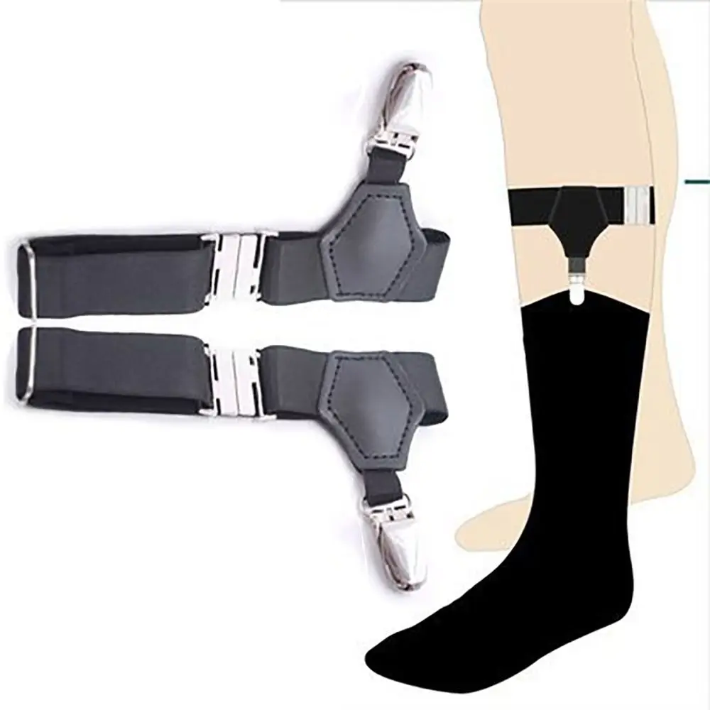 1 пара регулируемых подвязок для носков, эластичные нескользящие подвязки с зажимом от падения, подтяжки для носков, подтяжки для женщин и мужчин
1 пара регулируемых подвязок для носков, эластичные нескользящие подвязки с зажимом от падения, подтяжки для носков, подтяжки для женщин и мужчин