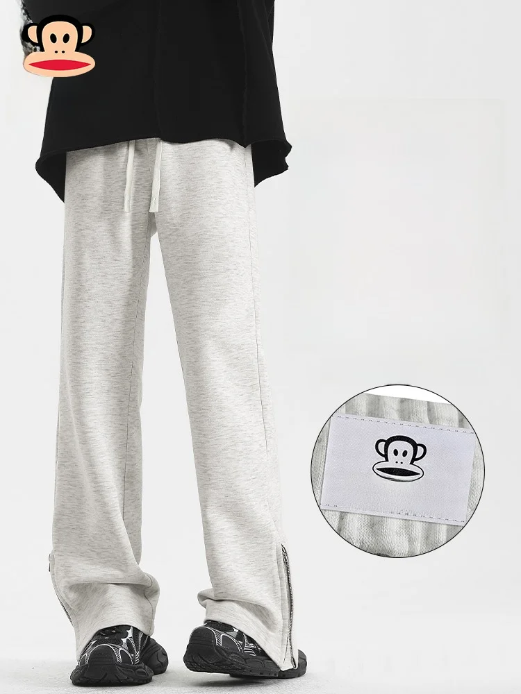 PaulFrank Heavyweight Flared Casual Pants Men Spring Autumn Side Zipper Loose Straight Sport Sweatpants Breathable Cotton Pol...
PaulFrank Heavyweight Flared Casual Pants Men Spring Autumn Side Zipper Loose Straight Sport Sweatpants Breathable Cotton Pol...