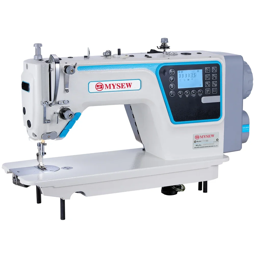 EY86s intelligent computer lockstitch sewing machine reverse sewing, automatic presser foot lift, automatic thread trimming
EY86s intelligent computer lockstitch sewing machine reverse sewing, automatic presser foot lift, automatic thread trimming