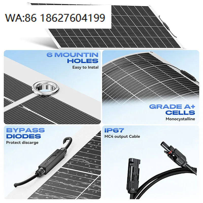 45W ETFE Foldable Solar Charger Panel, Multi-output 5V 12V 18V USB Type-C DC Outdoor Camping PV Module
45W ETFE Foldable Solar Charger Panel, Multi-output 5V 12V 18V USB Type-C DC Outdoor Camping PV Module