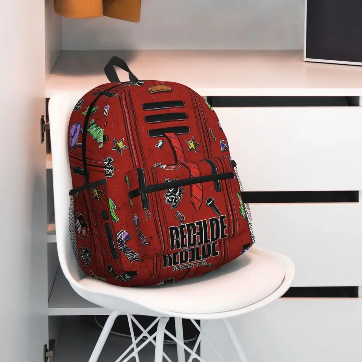 Rbd Rebelde Logo Student Backpack School Bag Hiking Travel Daypack for Men Women Fashion Bookbag Shoulder Bags
Rbd Rebelde Logo Student Backpack School Bag Hiking Travel Daypack for Men Women Fashion Bookbag Shoulder Bags