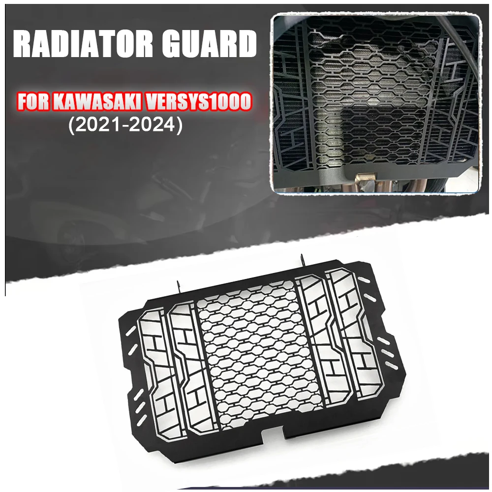Versys1000 Radiator Grille Cover Guard Protection Grill For KAWASAKI Versys 1000 2021-2024 2023 2022 Motorcycle Accessories
Versys1000 Radiator Grille Cover Guard Protection Grill For KAWASAKI Versys 1000 2021-2024 2023 2022 Motorcycle Accessories