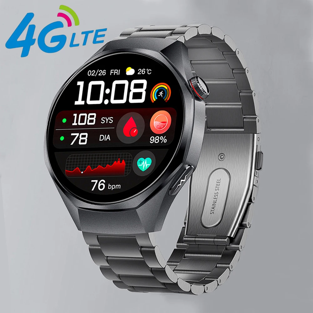 4G ECG Smart Watch Support SIM Card 4G+Bluetooth Calling Heart Rate Blood Pressure EDA Health Smartwatch Multiple Sport Modes
4G ECG Smart Watch Support SIM Card 4G+Bluetooth Calling Heart Rate Blood Pressure EDA Health Smartwatch Multiple Sport Modes