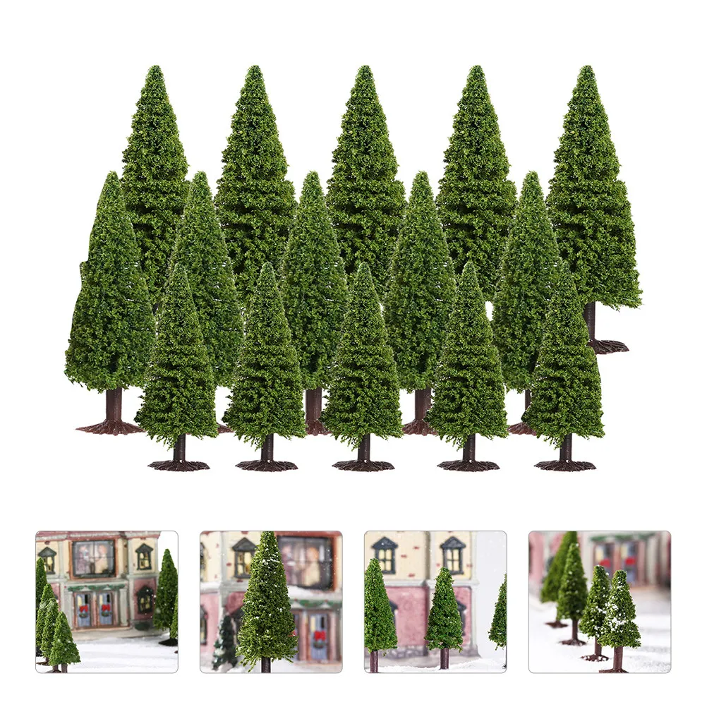 15Pcs Pine Tree Scenery Layout Realistic Miniature Trees for DIY Landscape Sand Tray Construction Decoration Pine Tree Model
15Pcs Pine Tree Scenery Layout Realistic Miniature Trees for DIY Landscape Sand Tray Construction Decoration Pine Tree Model