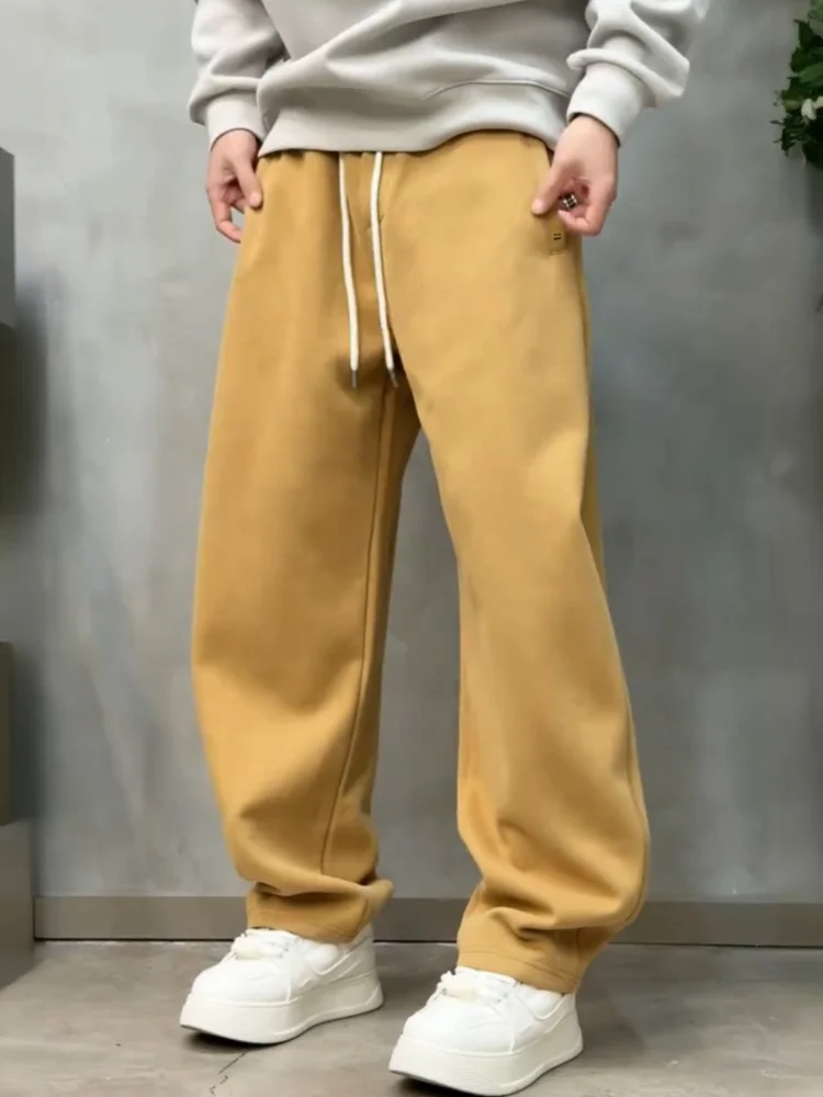 Winter New Fce Lined Color Casual Pants Men Women Embroidered Loose Sports Knife Sweatpants Versatile Straight Leg P...
Winter New Fce Lined Color Casual Pants Men Women Embroidered Loose Sports Knife Sweatpants Versatile Straight Leg P...