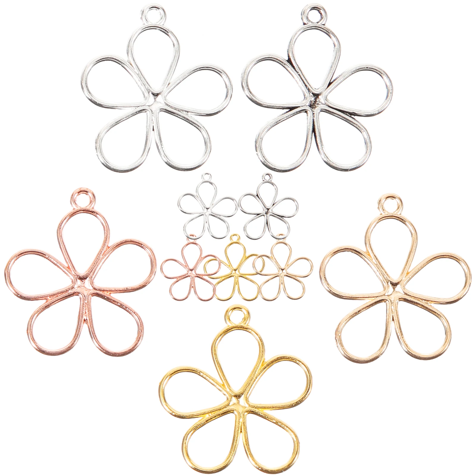 200pcs Alloy Petal Pendant Realistic for DIY Jewelry Projects Charms Necklaces Bracelets Earrings Metal Petal Shaped Decor
200pcs Alloy Petal Pendant Realistic for DIY Jewelry Projects Charms Necklaces Bracelets Earrings Metal Petal Shaped Decor