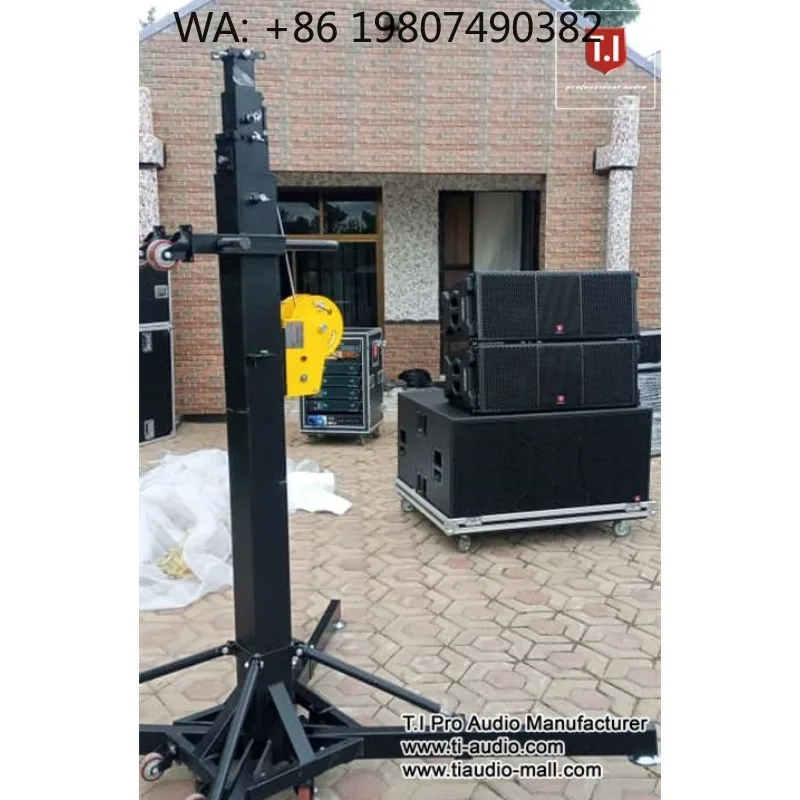 Dual 12 Inch Two-Way Line Array Speaker, High End Audio for Concert, Church and Indoor Outdoor Events
Dual 12 Inch Two-Way Line Array Speaker, High End Audio for Concert, Church and Indoor Outdoor Events