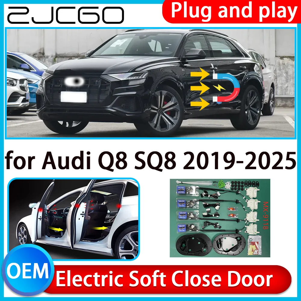 ZJCGO for Audi Q8 SQ8 2019-2025 Auto Pull Car Soft Close Kit Door Power Latch Electric Door Catch Soft Closing Assist
ZJCGO for Audi Q8 SQ8 2019-2025 Auto Pull Car Soft Close Kit Door Power Latch Electric Door Catch Soft Closing Assist