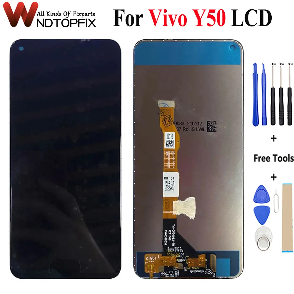 Протестировано 6,53 "для Vivo Y50 2020 ЖК-дисплей 1935 V1965A, дигитайзер сенсорного экрана в сборе, запасные части для Vivo Y50 ЖК-экран
Протестировано 6,53 "для Vivo Y50 2020 ЖК-дисплей 1935 V1965A, дигитайзер сенсорного экрана в сборе, запасные части для Vivo Y50 ЖК-экран