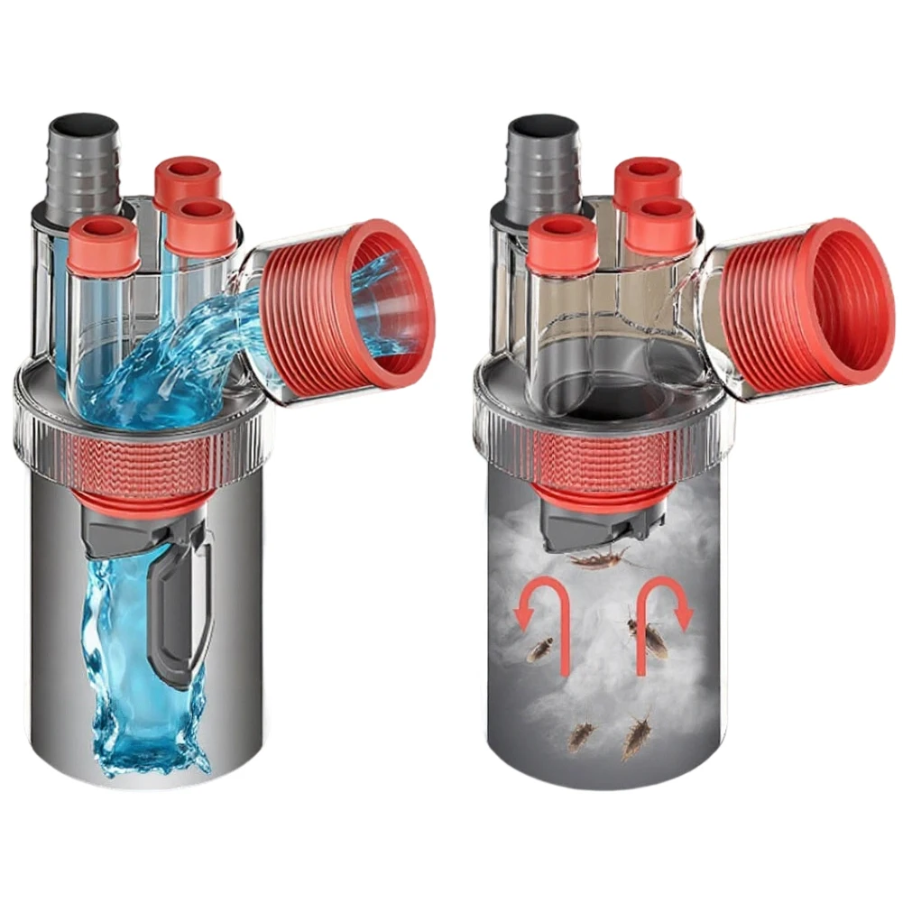 Kitchen Sink Drain Adapter Five-way Anti-Odor Drain Shower Multifunctional Cespol Drain Pipe Sink Filter Accessorie
Kitchen Sink Drain Adapter Five-way Anti-Odor Drain Shower Multifunctional Cespol Drain Pipe Sink Filter Accessorie