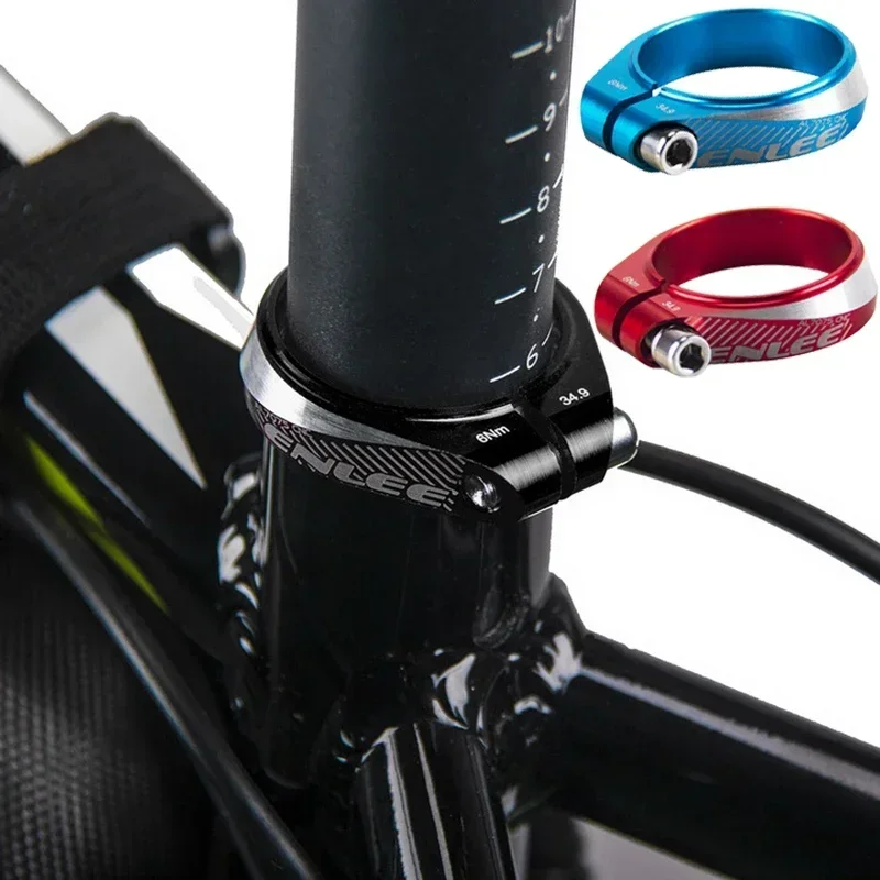 ENLEE Bicycle Seat Post Clamp Diameter 34.9/31.8mm Seat Tube Clamp Aluminium Alloy Use for Road MTB Mountain Bike Cycling Parts
ENLEE Bicycle Seat Post Clamp Diameter 34.9/31.8mm Seat Tube Clamp Aluminium Alloy Use for Road MTB Mountain Bike Cycling Parts
