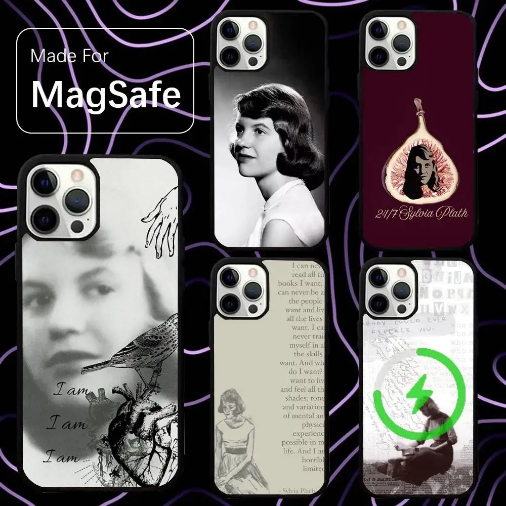 S-SylviaS Plath Quotes Phone Case For iPhone 16,15,14,13,12,11,Pro,Max,Plus,Mini,SE New Magsafe Magnetic Wireless Charging
S-SylviaS Plath Quotes Phone Case For iPhone 16,15,14,13,12,11,Pro,Max,Plus,Mini,SE New Magsafe Magnetic Wireless Charging