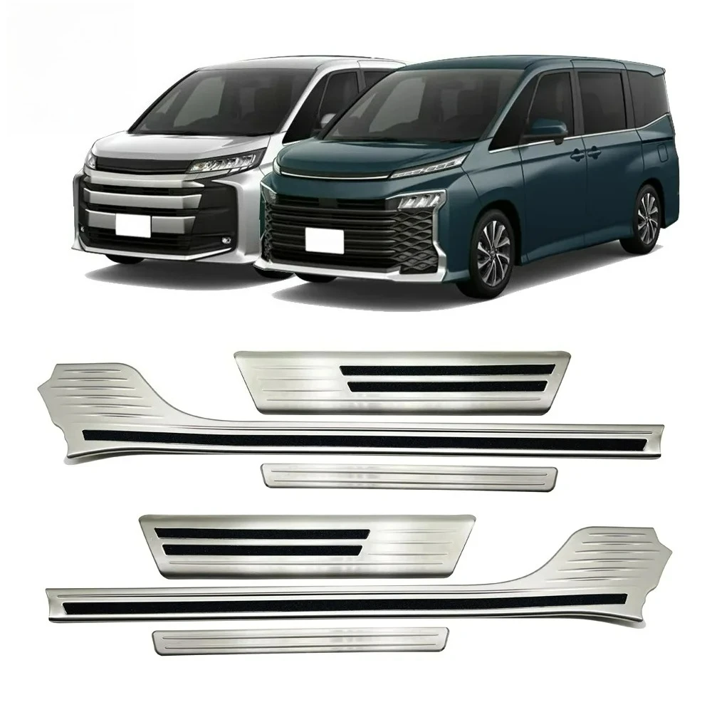 For Toyota Voxy 90 Series 2021 2022 2023 Stainless Black Silver Car Door Sill Scuff Plate Guard Pedal Protector Cover Accessory
For Toyota Voxy 90 Series 2021 2022 2023 Stainless Black Silver Car Door Sill Scuff Plate Guard Pedal Protector Cover Accessory