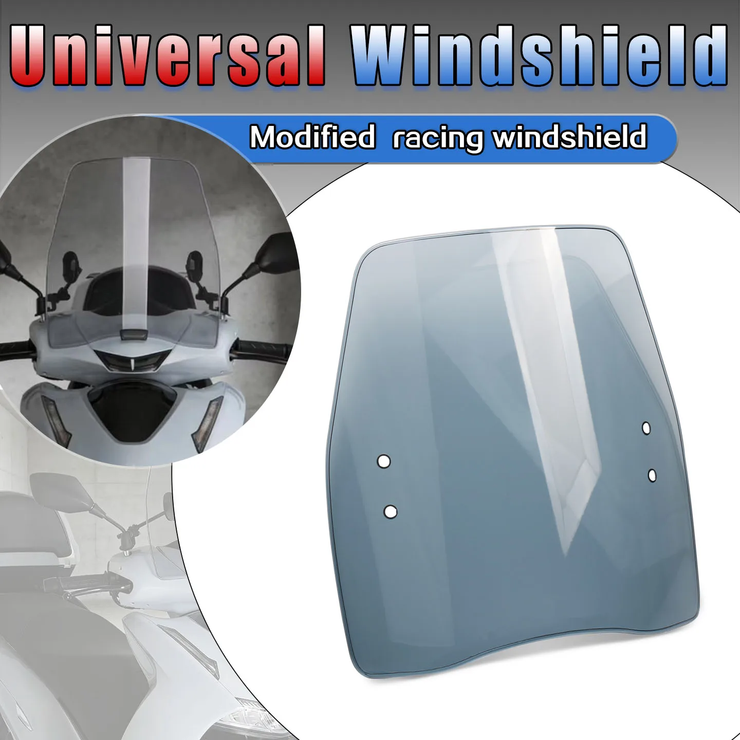 For KYMCO LIKE 50 125 200I 2009-2023 Motorcycle Scoote Wind Deflector With Bracket Universal Front Windshield Windscreen
For KYMCO LIKE 50 125 200I 2009-2023 Motorcycle Scoote Wind Deflector With Bracket Universal Front Windshield Windscreen