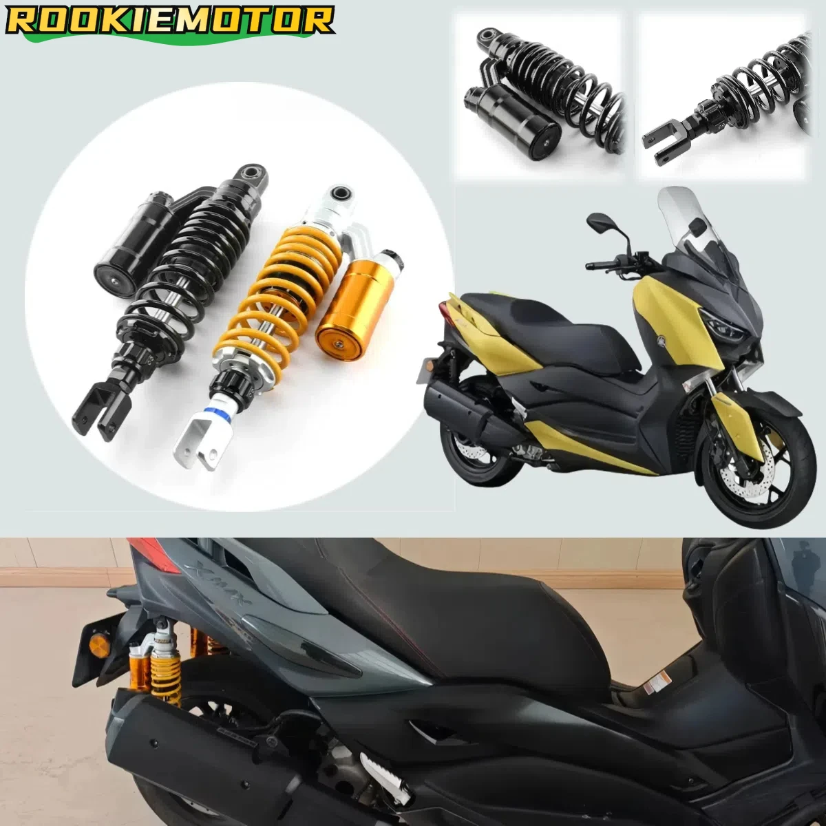 Для XMAX250/XMAX300/NMAX125/NMAX155 мотоциклетный задний амортизатор с ЧПУ, регулируемая задняя подвеска
Для XMAX250/XMAX300/NMAX125/NMAX155 мотоциклетный задний амортизатор с ЧПУ, регулируемая задняя подвеска