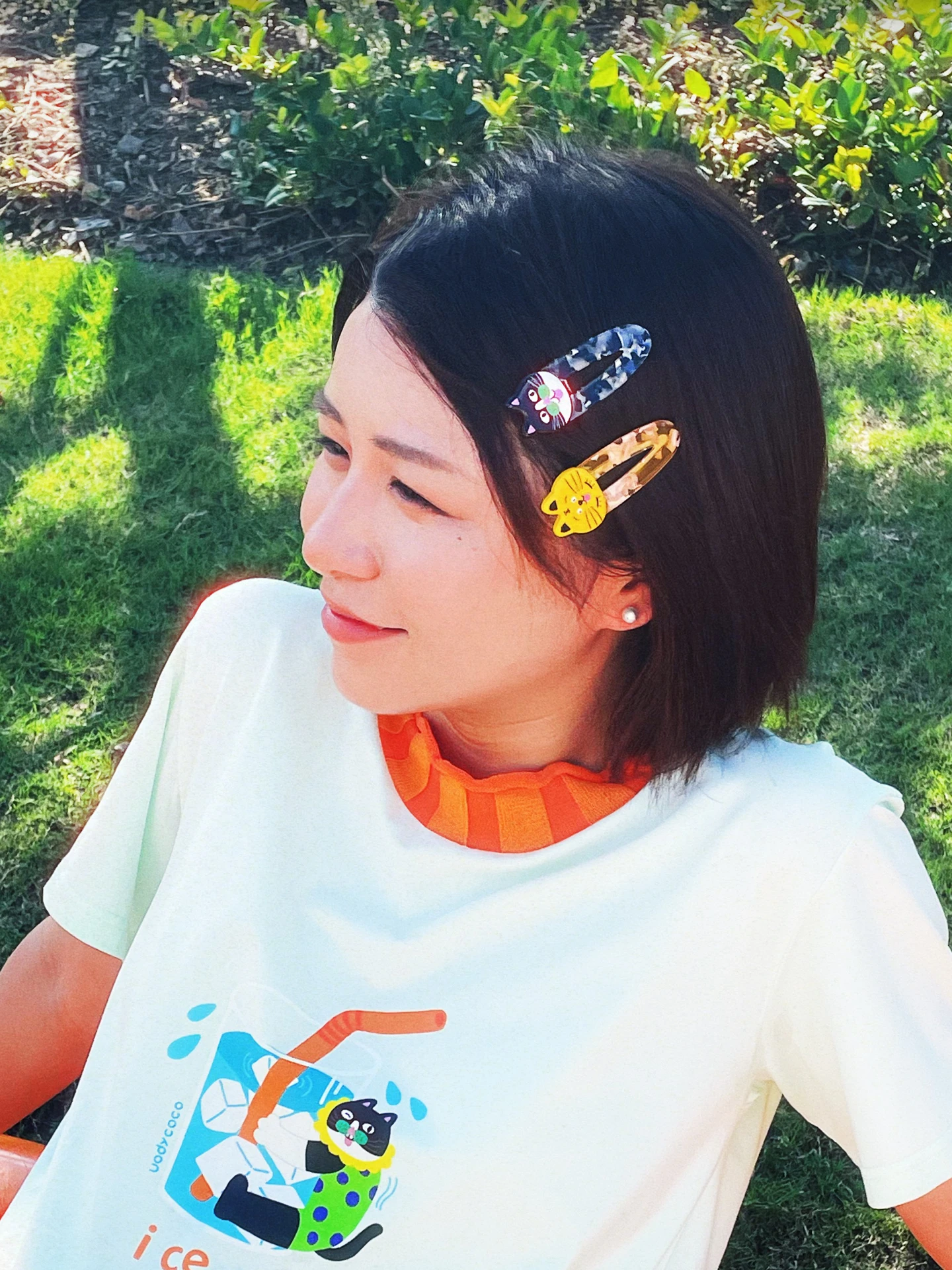 Original Sweet Cute Cartoon Hair Clip Student Side Bangs Acetate Hair Accessories Elliptical Shape Daily Use Hair Grips
Original Sweet Cute Cartoon Hair Clip Student Side Bangs Acetate Hair Accessories Elliptical Shape Daily Use Hair Grips