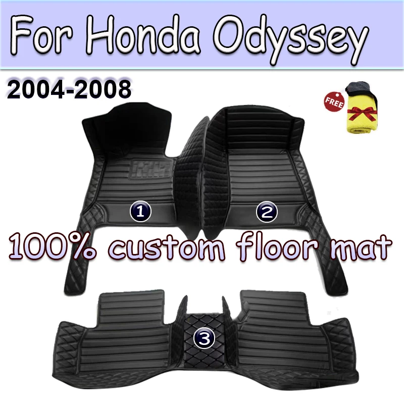 Автомобильные коврики для Honda Odyssey Seven сиденья 2004 2005 2006 2007 2008 под заказ автомобильные накладки на ножки ковер чехол аксессуары для интерьера
Автомобильные коврики для Honda Odyssey Seven сиденья 2004 2005 2006 2007 2008 под заказ автомобильные накладки на ножки ковер чехол аксессуары для интерьера