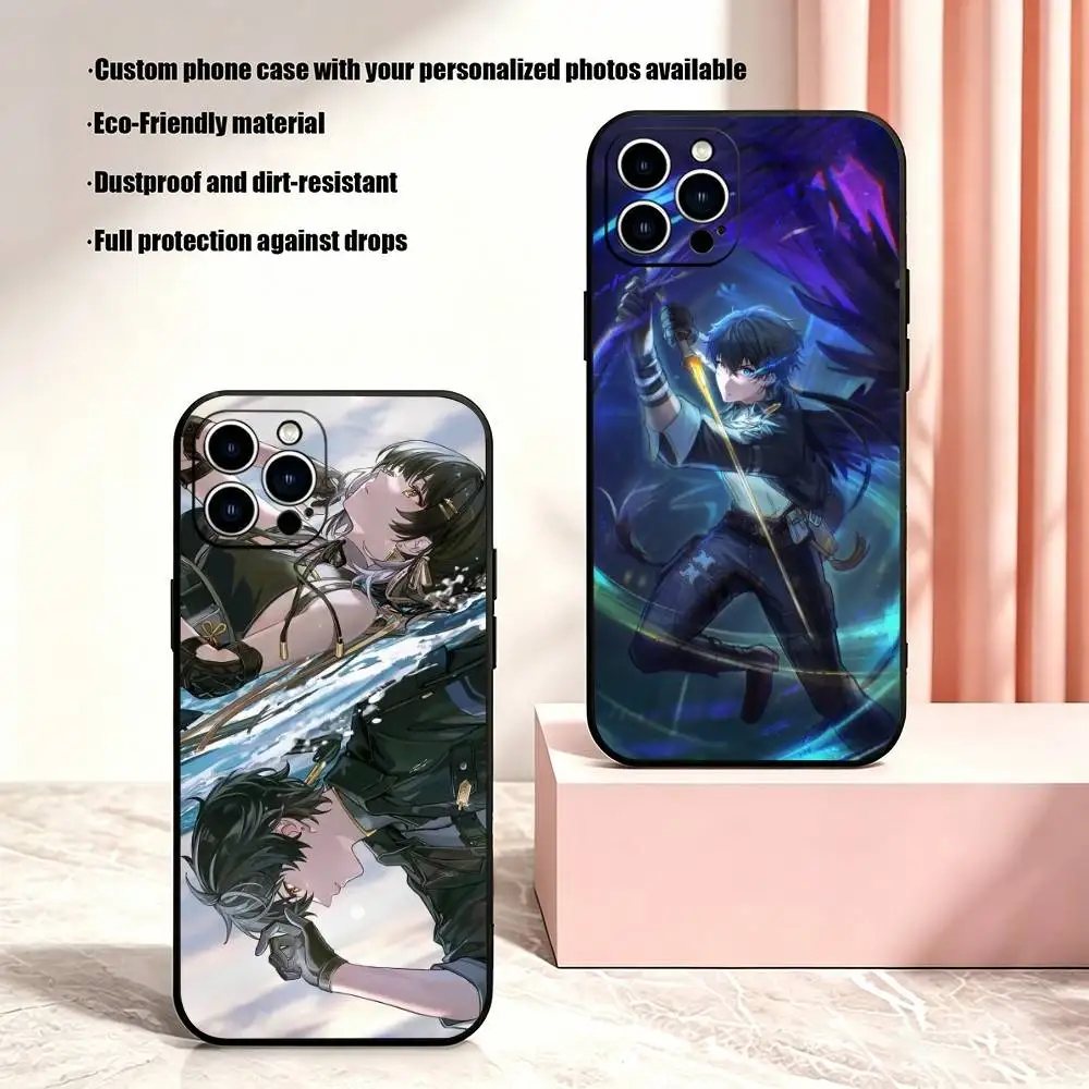 Male Rover WuWa Game Phone Case For iPhone 17, 16,15,14,13,12 Pro Max, Others Soft Black Cover
Male Rover WuWa Game Phone Case For iPhone 17, 16,15,14,13,12 Pro Max, Others Soft Black Cover
