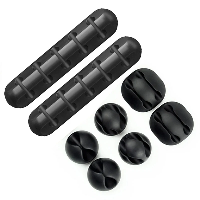 USB Cable Holder Soft Silicone Flexible Cable Winder Wire Organizer Holder Cord Management Clip for Mouse Keyboard Network Cable
USB Cable Holder Soft Silicone Flexible Cable Winder Wire Organizer Holder Cord Management Clip for Mouse Keyboard Network Cable