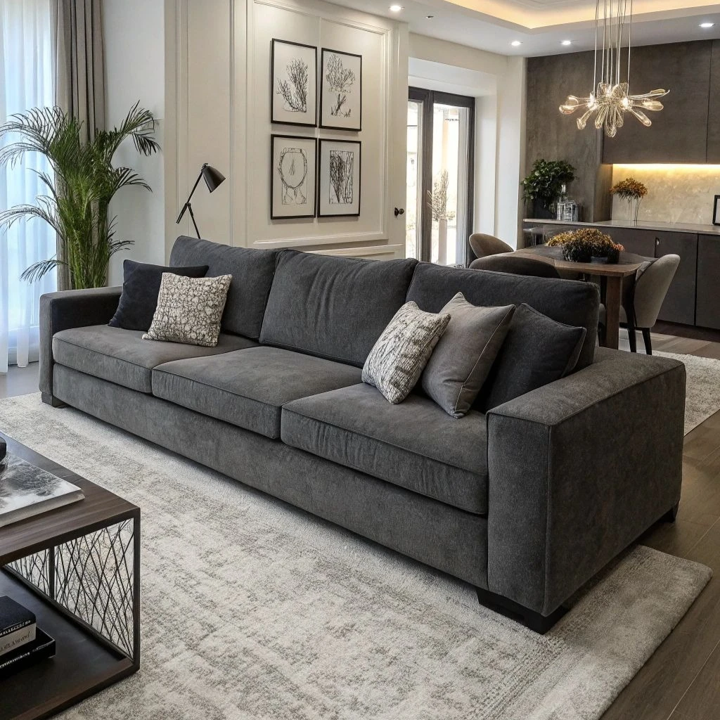 Nordic Luxury 3-Seater Modular Sectional Sofa Couch Set L-Shape Living Room Furniture Convertible Fabric Sofa Model Velvet Floor
Nordic Luxury 3-Seater Modular Sectional Sofa Couch Set L-Shape Living Room Furniture Convertible Fabric Sofa Model Velvet Floor