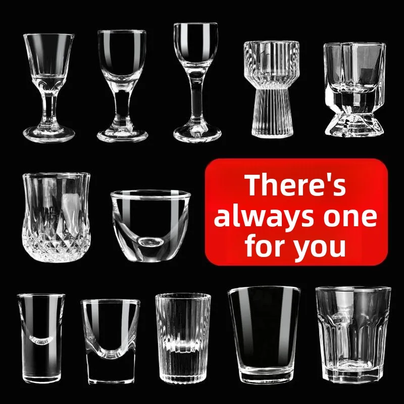 Luxury Small White Wine Cup Home Set Pouring Vessel Two-Ounce Bullet-Shaped Tempered Glass Whiskey Cup 10ml Money
Luxury Small White Wine Cup Home Set Pouring Vessel Two-Ounce Bullet-Shaped Tempered Glass Whiskey Cup 10ml Money
