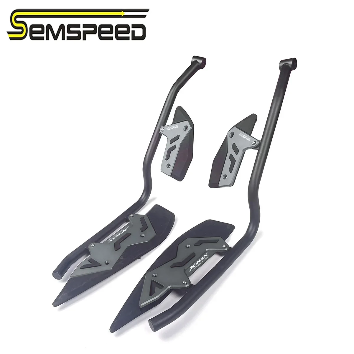 SEMSPEED For Yamaha XMAX250 XMAX300 2018-2022 2023 CNC Motorcycle Front Footrest Foot Pedal Plate Mattings Protective Rod Bumper
SEMSPEED For Yamaha XMAX250 XMAX300 2018-2022 2023 CNC Motorcycle Front Footrest Foot Pedal Plate Mattings Protective Rod Bumper