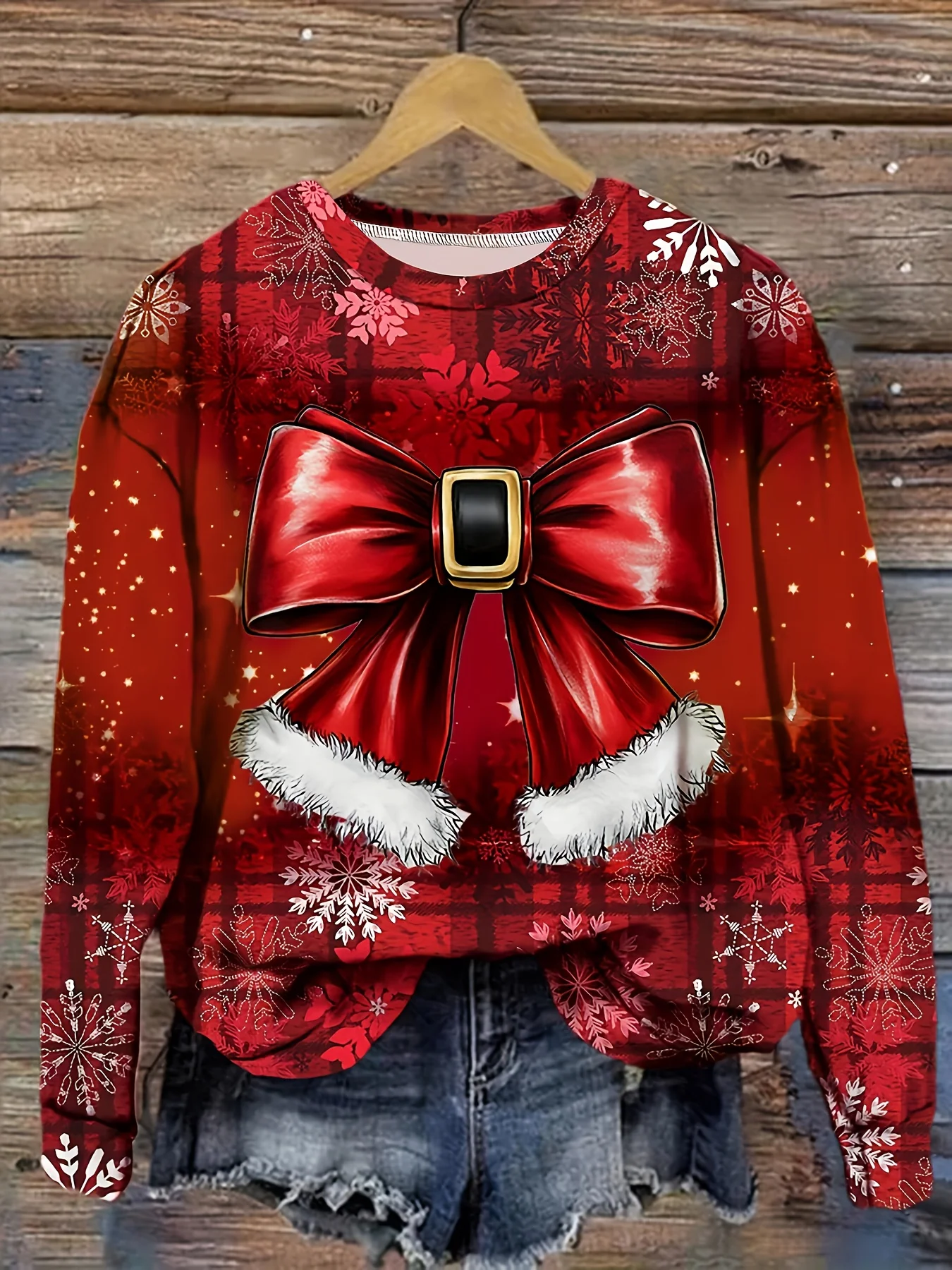 3D Printed Christmas Theme O-Neck Red Long Sleeve T-Shirts Fashion Womens Clothing Casual Y2K Clothes Harajuku Female Clothing
3D Printed Christmas Theme O-Neck Red Long Sleeve T-Shirts Fashion Womens Clothing Casual Y2K Clothes Harajuku Female Clothing