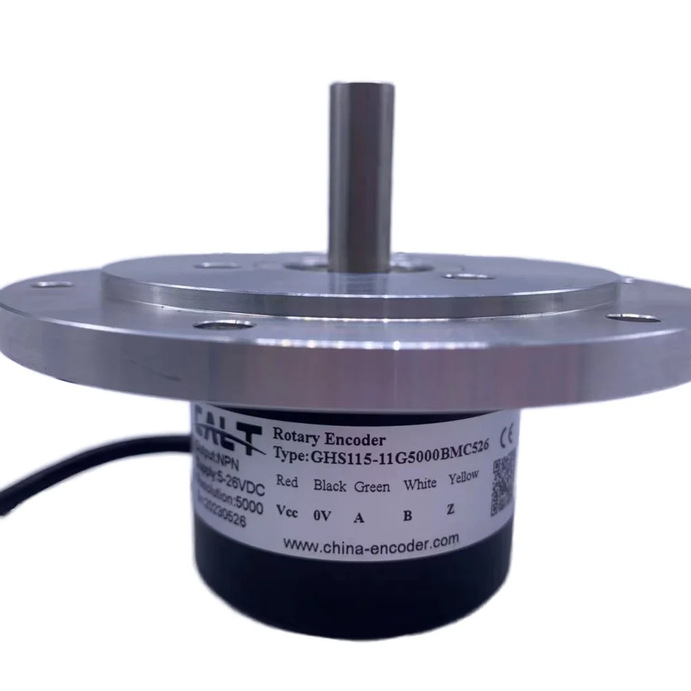 GHS115-11G5000BMC526 Rotary Encoder NPN Output 5-26V DC
GHS115-11G5000BMC526 Rotary Encoder NPN Output 5-26V DC