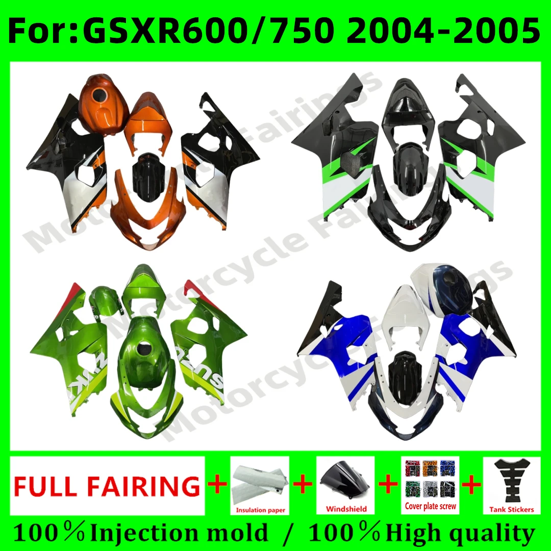 НОВЫЙ полный комплект обтекателей для мотоцикла ABS, подходит для GSXR600 GSXR750 gsx600r gsx750r GSXR 600 750 2004 2005 04 05 K4 Комплекты обтекателей zxmt
НОВЫЙ полный комплект обтекателей для мотоцикла ABS, подходит для GSXR600 GSXR750 gsx600r gsx750r GSXR 600 750 2004 2005 04 05 K4 Комплекты обтекателей zxmt