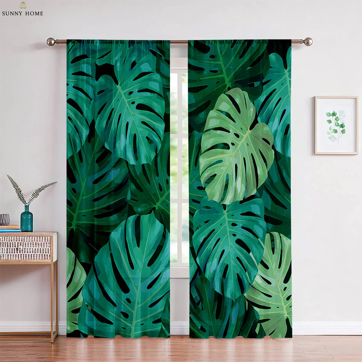 2pcs Tropical Vegetation Green Leaves Monstera Leaf 3D Printing Curtains Bedroom Living Room Kitchen Decorative Curtains
2pcs Tropical Vegetation Green Leaves Monstera Leaf 3D Printing Curtains Bedroom Living Room Kitchen Decorative Curtains