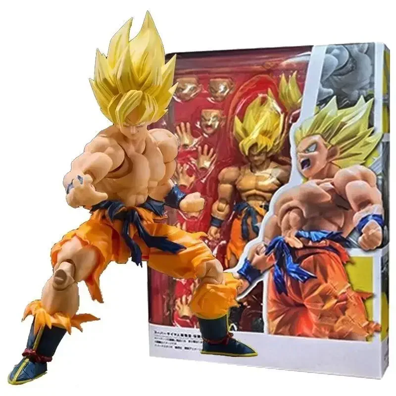 НОВАЯ Легендарная фигурка Dragon Ball Z Son Goku, подвижная коллекция из ПВХ, аниме 17 см, фигурка Super Saiyan Kakarotto, модель игрушки
НОВАЯ Легендарная фигурка Dragon Ball Z Son Goku, подвижная коллекция из ПВХ, аниме 17 см, фигурка Super Saiyan Kakarotto, модель игрушки