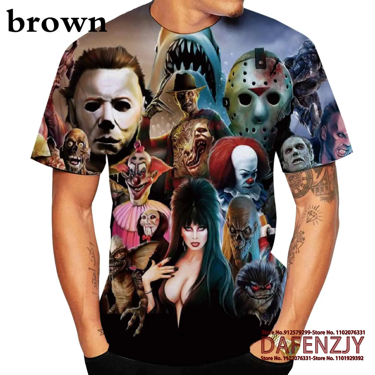 Unisex 3D T Shirts Cartoon Clown Design Personalized Short Sleeve Tee for Men Women Youth Design
Unisex 3D T Shirts Cartoon Clown Design Personalized Short Sleeve Tee for Men Women Youth Design