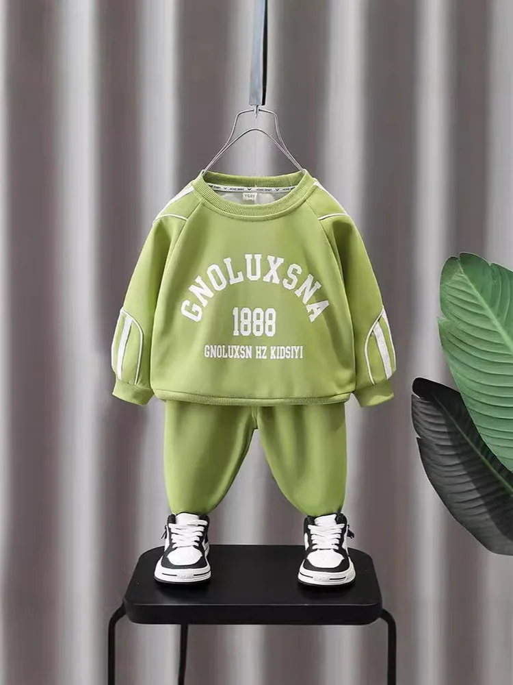 Spring Autumn Boy Clothes Set Cotton Children Sweatshirts+Pants 2PCS Suit Children Tracksuits 2-10Year Teen Outfits
Spring Autumn Boy Clothes Set Cotton Children Sweatshirts+Pants 2PCS Suit Children Tracksuits 2-10Year Teen Outfits