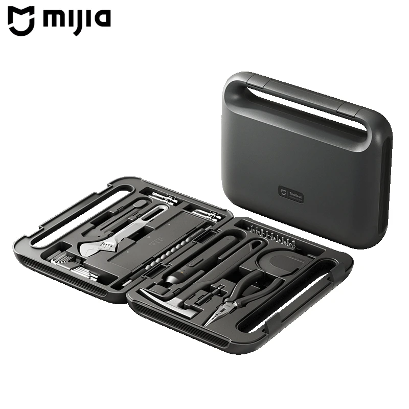 MIJIA Electric Tool Set Portable Screwdriver Household Hand Tool Kit with Good Quality Plastic Toolbox Storage Case
MIJIA Electric Tool Set Portable Screwdriver Household Hand Tool Kit with Good Quality Plastic Toolbox Storage Case