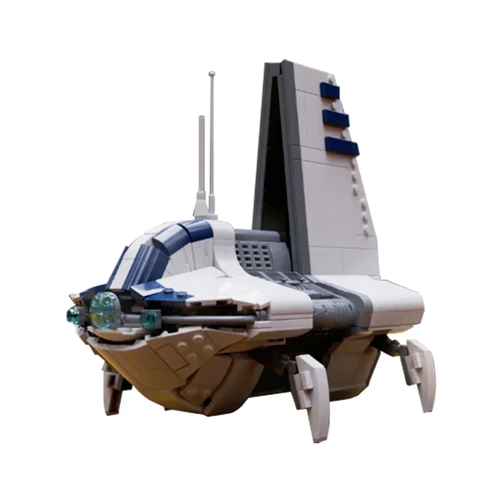 Gobricks Moc CIS Sheathipede Shuttle Bricks Model Sheathipede Class Transport Shuttle Building Blocks DIY Assembly Toys Gifts
Gobricks Moc CIS Sheathipede Shuttle Bricks Model Sheathipede Class Transport Shuttle Building Blocks DIY Assembly Toys Gifts