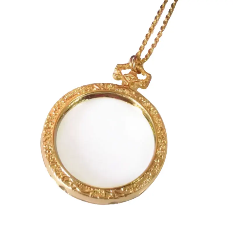 1PC Reading Magnifier 3x Portable Creative Present Fashion Necklace Pendant Necklace Decorative Gift Magnifying Glass Loupe
1PC Reading Magnifier 3x Portable Creative Present Fashion Necklace Pendant Necklace Decorative Gift Magnifying Glass Loupe
